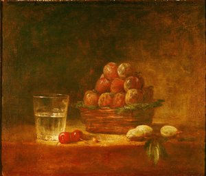 Still Life of Fruit and a Glass